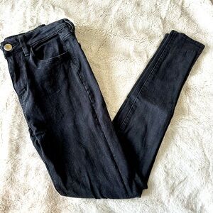 AEO black skinny jeans